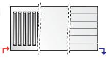 Седлообразное подсоединение стальных панельных радиаторов Axis