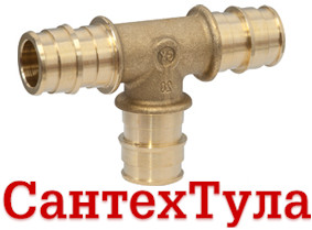 СантехТула - Фотография товара: Тройник GX латунный на сайте SantehTula.ru