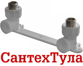 СантехТула - Фотография товара: VALFEX комплект настенный для смесителя с наружной резьбой на сайте SantehTula.ru