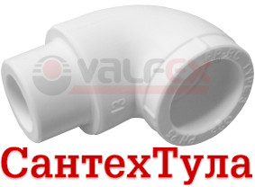 СантехТула - Фотография товара: VALFEX угольник полипропиленовый 90° внутренняя-наружная пайка на сайте SantehTula.ru