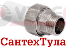 СантехТула - Фотография товара: VALFEX резьбовое соединение с НР на сайте SantehTula.ru